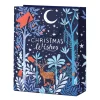 Christmas Wishes Deer In Wood Large Gift Bag | Ohh Deer