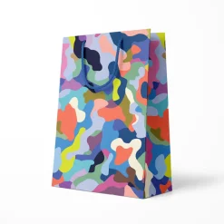 Colourful Camo Large Gift Bag