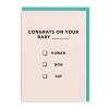 Congrats On Your Baby INSERT HERE Greeting Card | Ohh Deer