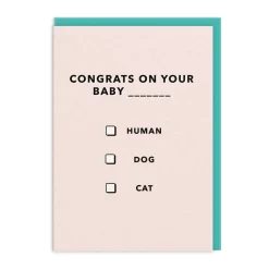 Congrats On Your Baby INSERT HERE Greeting Card | Ohh Deer