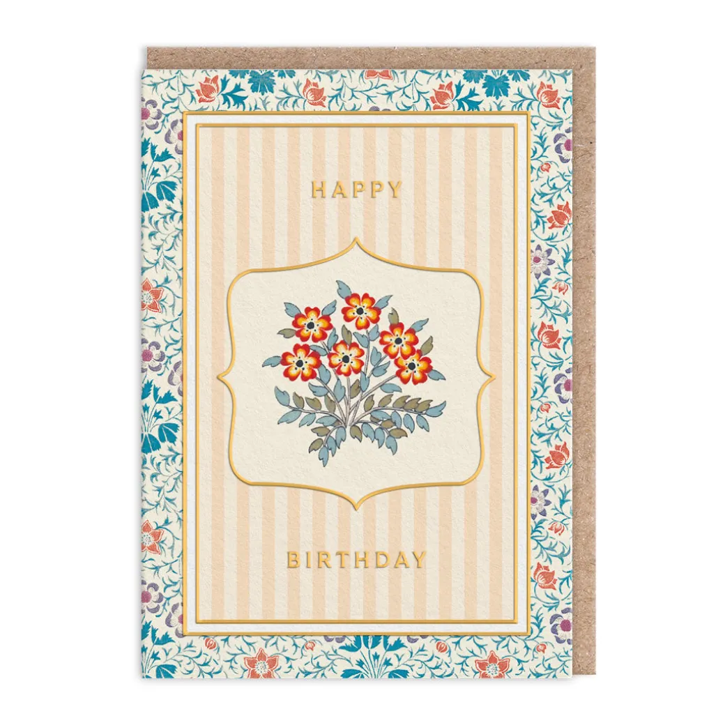 Cottagecore Garden Flower Birthday Card