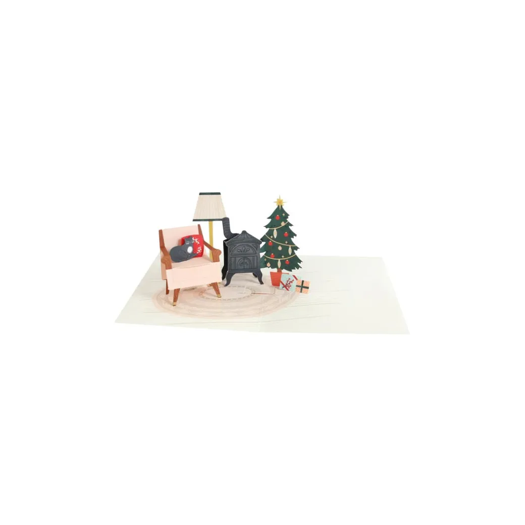 Cozy Dwelling 3D Pop Up Greeting Card | Ohh Deer