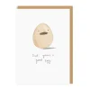 Dad You're A Good Egg Greeting Card