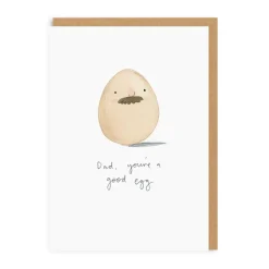 Dad You're A Good Egg Greeting Card