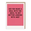 Deal With The Devil Greeting Card