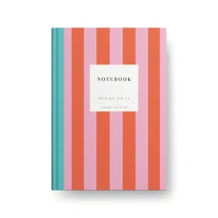 Design No.14 Candy Stripe Hardback Notebook