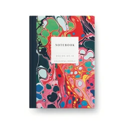 Design No.18 Colourful Marble Hardback Notebook (OS)