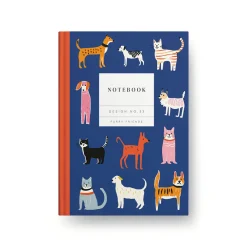 Design No.33 Furry Friends Hardback Notebook