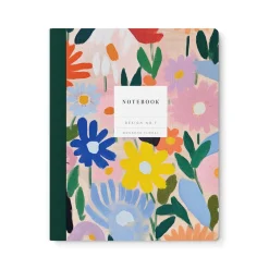 Design No.7 Gouache Floral Exercise Book
