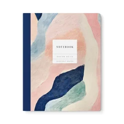 Design No.40 Painterly Waves Exercise Book