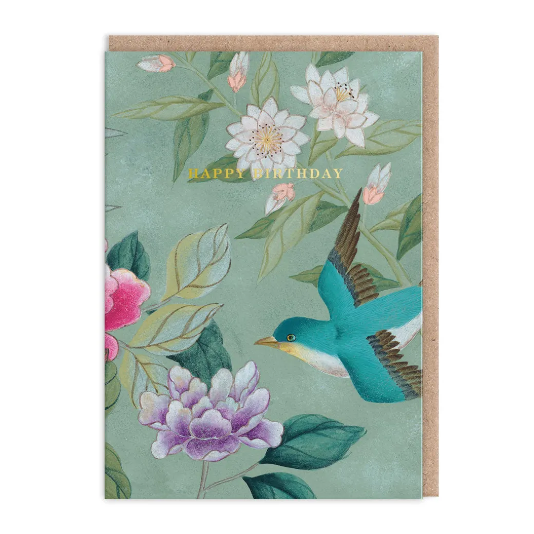 Diane Hill - Swooping Bluebird Birthday Card | Ohh Deer