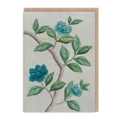 Diane Hill's Climbing Flowers Birthday Card | Ohh Deer