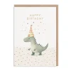 Dinosaur Happy Birthday Card