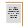 Disappointing Greeting Card | Ohh Deer