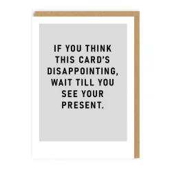 Disappointing Greeting Card | Ohh Deer