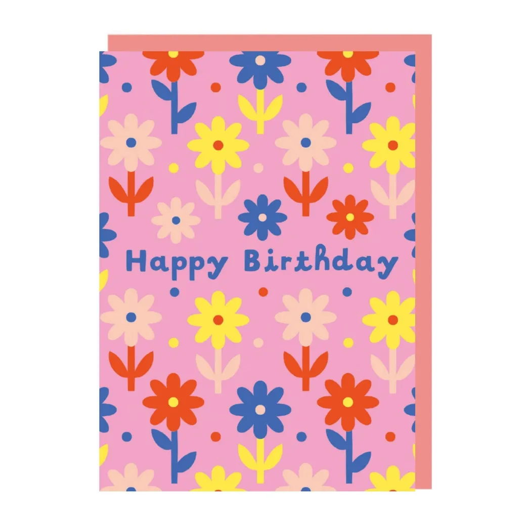 Ditsy Floral Birthday Card | Ohh Deer