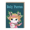 Dolly Purrton Greeting Card