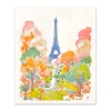 Eiffel Tower 3 Riso Print (12x10)