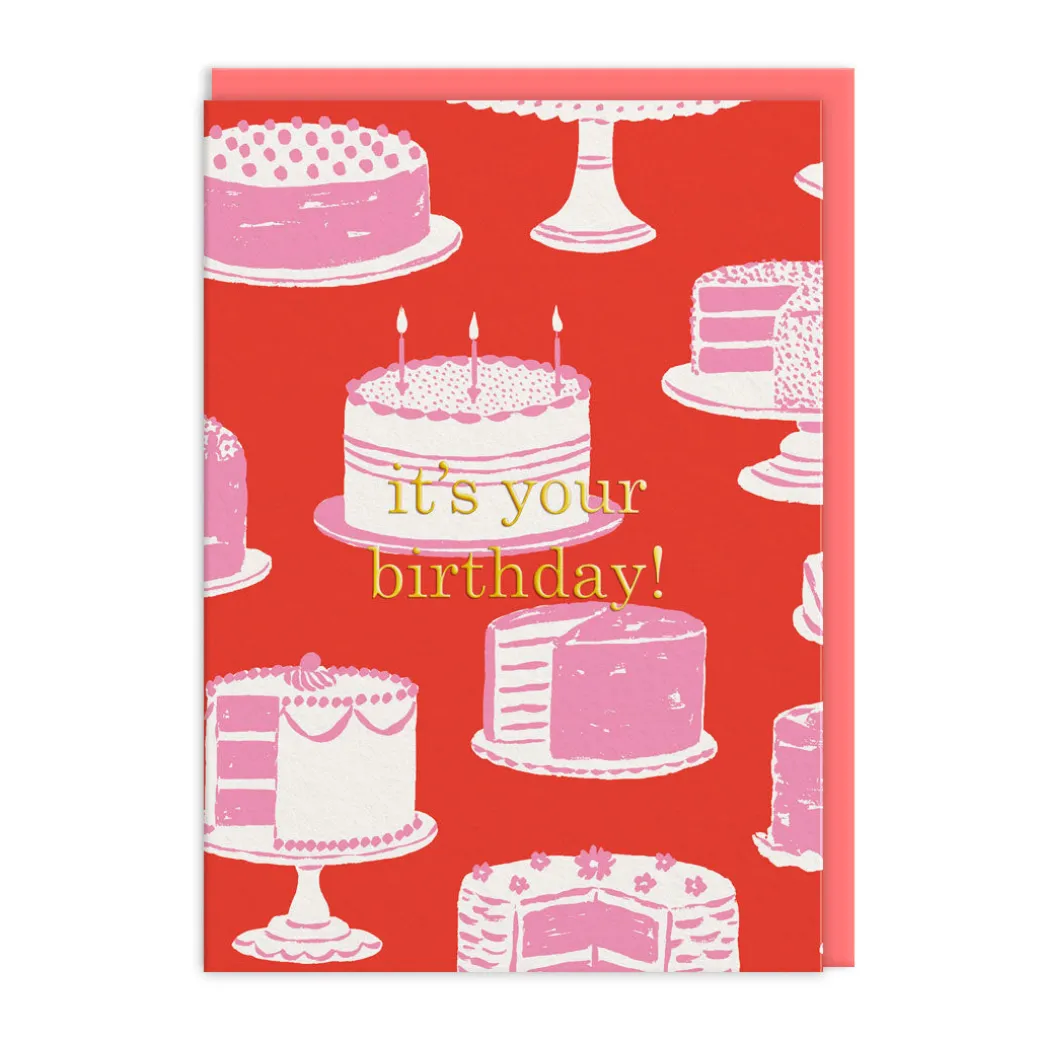 Emily Taylor - Cake Stands Happy Birthday Card 🎂 | Ohh Deer