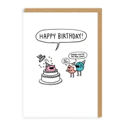 Fake Cake Birthday Card | Ohh Deer