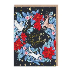 Festive Animals Christmas Card | Ohh Deer