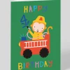 Fire Hero 4th Birthday Card | Ohh Deer