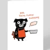 Flippin' Awesome Father's Day Card | Ohh Deer