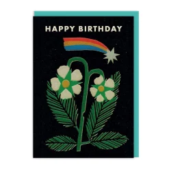 Flowers Rainbow Happy Birthday Card 🌈🌸 | Ohh Deer