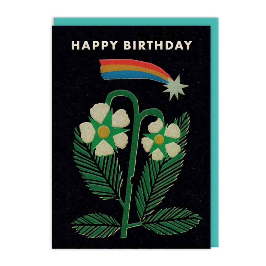 Flowers Rainbow Happy Birthday Card 🌈🌸 | Ohh Deer