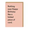 Folded Piece Of Card Birthday Card | Twin Pines | Ohh Deer