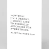Formally Apologise Father's Day Card | Ohh Deer