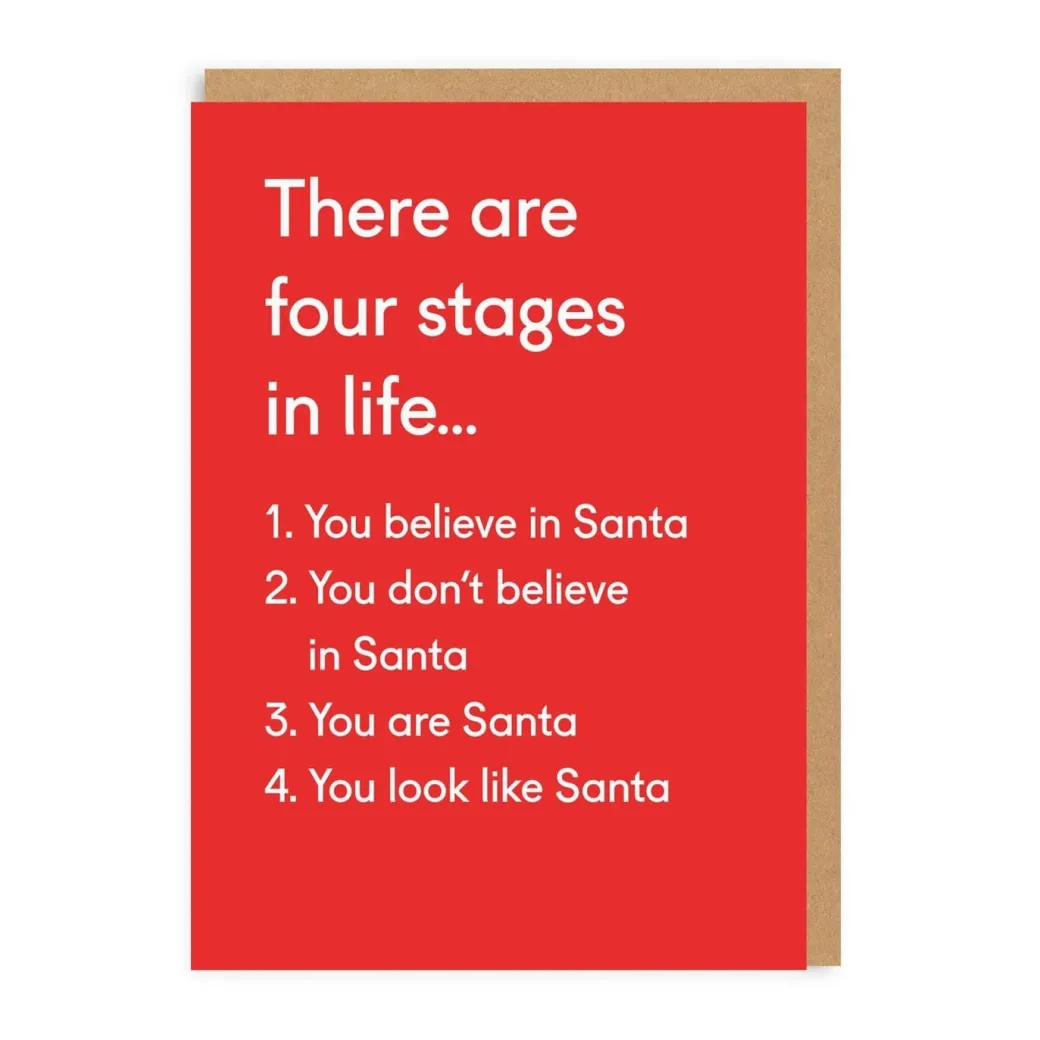 Four Stages In Life | Christmas Card | Ohh Deer