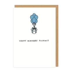 Funny Happy Birthday Fuckwit Card | Ohh Deer