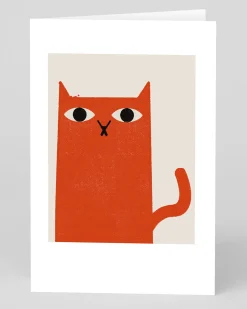 Ginger Cat Greeting Card - Christina Hägerfors | Ohh Deer