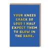 Glow In The Dark Greeting Card