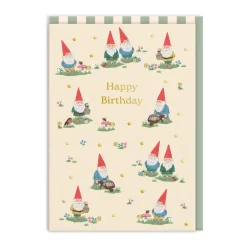 Gnomes Birthday Card