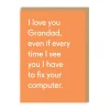 Grandad I Love You Card | Ohh Deer