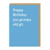 Grumpy Old Git Card | Birthday Card | Ohh Deer