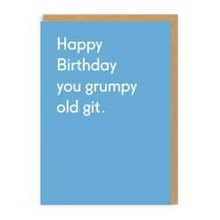 Grumpy Old Git Card | Birthday Card | Ohh Deer