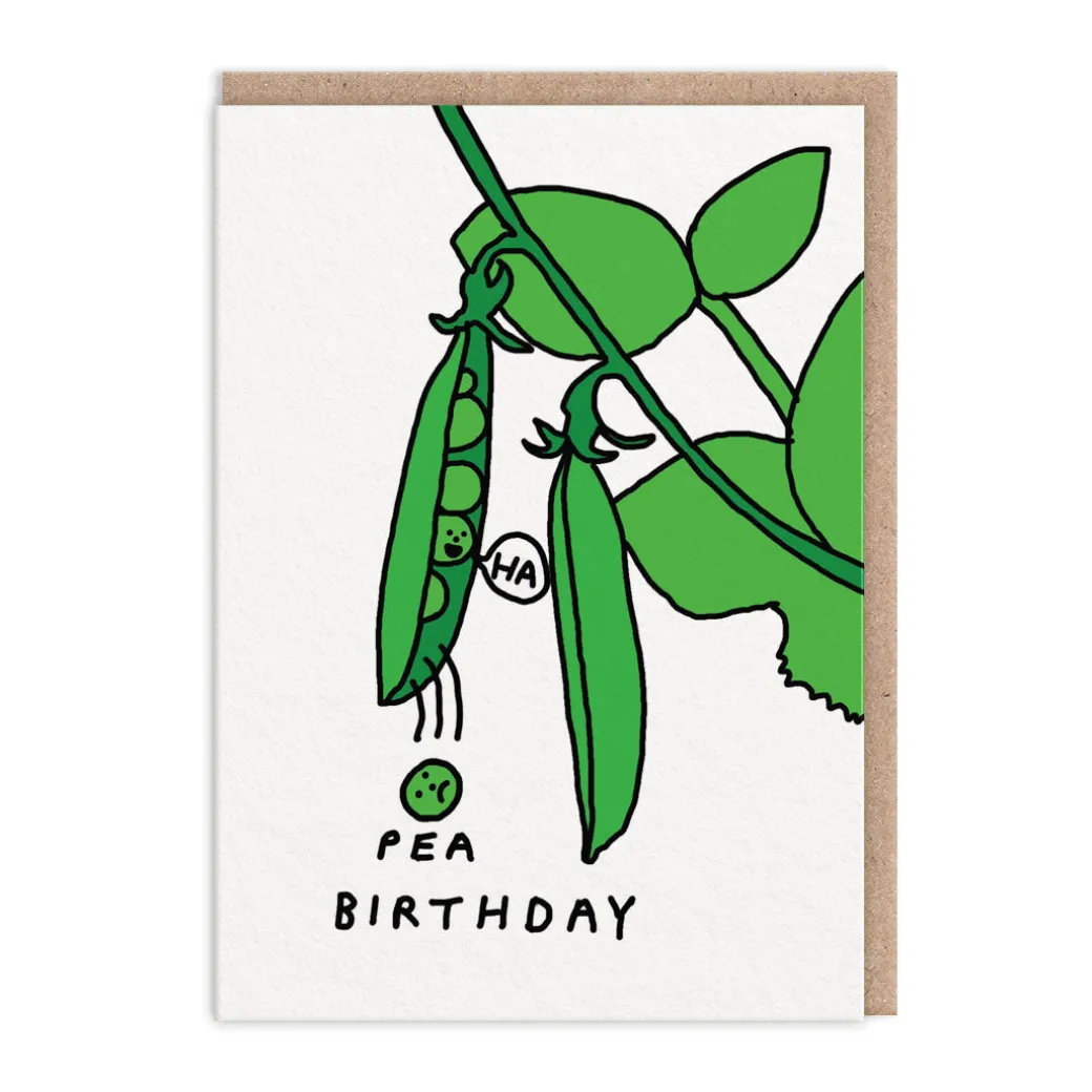 Ha Pea Birthday Card