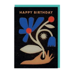 Hand With Flowers Birthday Card 🌸 🫴 | Ohh Deer