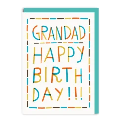 Happy Birthday Grandad Card
