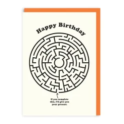 Happy Birthday Maze Card | Birthday Card | Ohh Deer