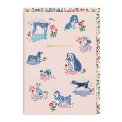 Happy Birthday Puppy Fields Card | Birthday Card | Ohh Deer