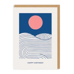 Happy Birthday Sun and Sea Card | Birthday Card | Ohh Deer