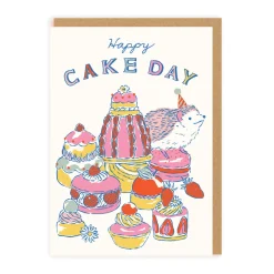 Happy Cake Day Birthday Card