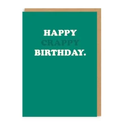 Happy Crappy Birthday Card | Ohh Deer