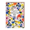 Happy Wedding Day Floral Wedding Card | Ohh Deer