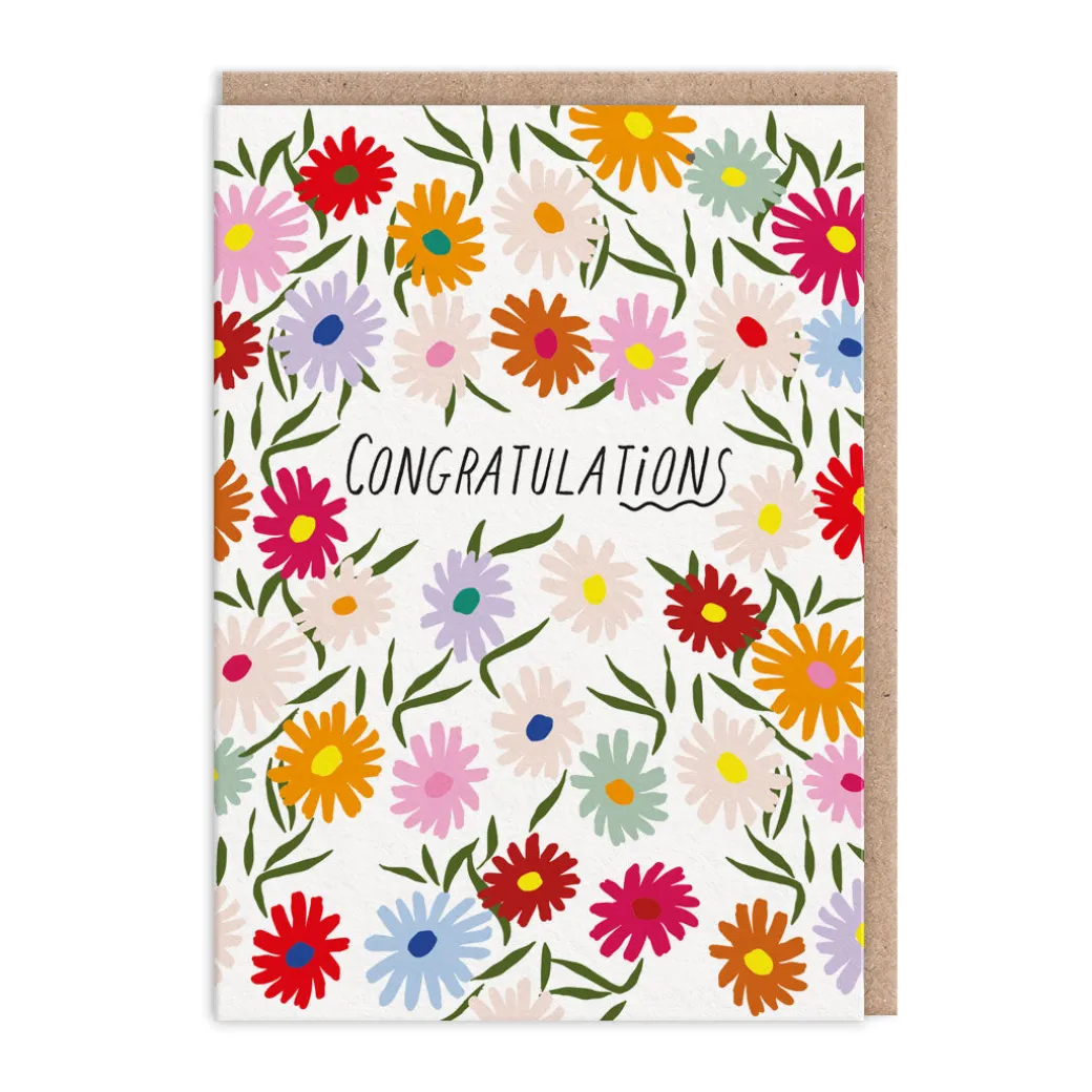 Hartland's Flowers Congratulations Card 💐 | Ohh Deer