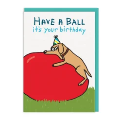 Have A Ball Birthday Card
